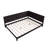 80"X58" Full Size Wood White Bed-106736545