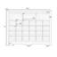 Console Cornella 45,31 ", table d'entrée avec console en bois-1121886089