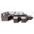 Wicker 8 - Person Patio Conversation Set-854611630