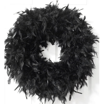 Couronne de plumes 23 po
