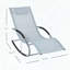 Chaise longue berçante avec coussin détachable Zero Gravity