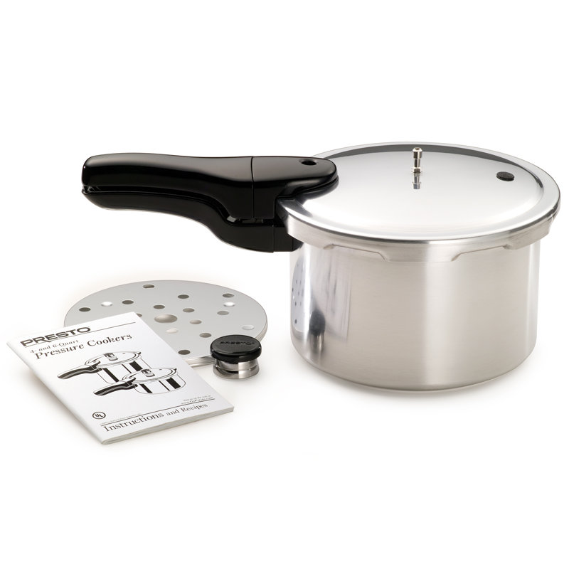 Presto Aluminum Pressure Cooker - 01241, 8 Quart