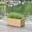 MGO Handmade Rectangle Planter Box for Indoor and Outdoor Use with Modern Minimalist Design and Durable Construction.-1586238938