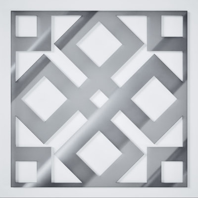 Panneaux muraux décoratifs en acrylique Blendon, l 15 3/8 po x H 15 3/8 po x T 1/8 po