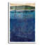  «Island Escape 2» par Laura Gibson, art mural en verre acrylique, 24 po x 36 po
