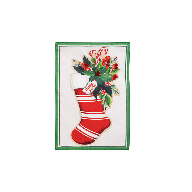 Drapeau de maison Merry Christmas