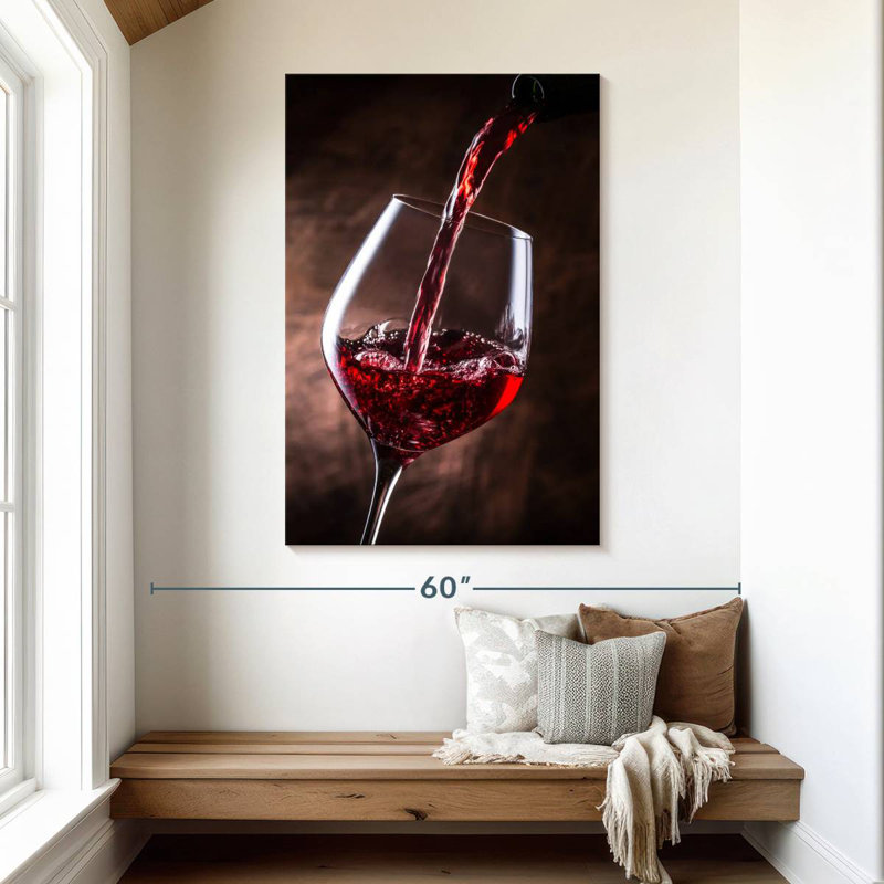 Vin rouge classique Yarlin, H 48 po x l 32 po