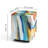 Ossi Singular Block End Table Printed Art Glass Table 22in 