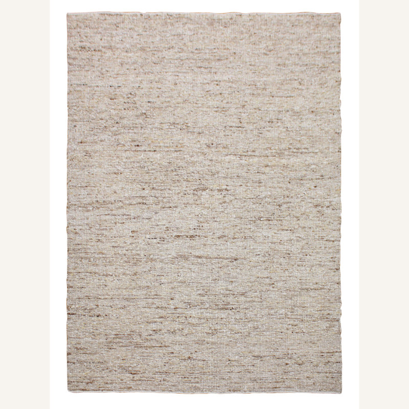 Rafael Wool Area Rug in Light Pink, Rectangle 6' x 9'