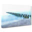 Breakwater Within An Endless Sea - Wrapped Canvas Painting-56654514
