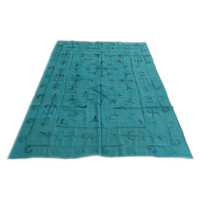 Oldfield Teal Rug