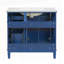 Meuble-lavabo moderne avec lavabo en céramique et grand rangement-114903030