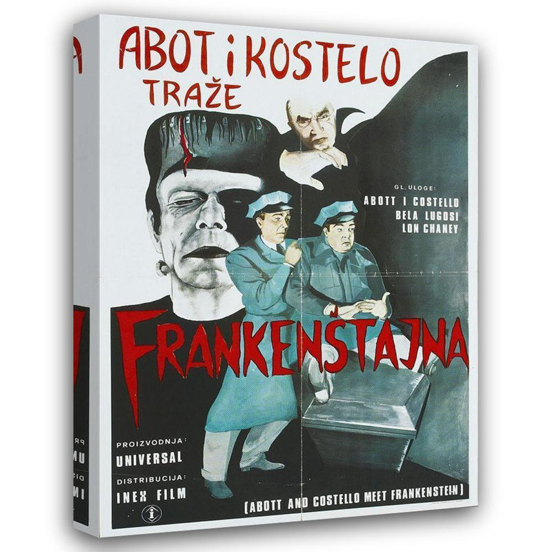 Art photographique sur toile tendue à Hollywood, H 48 po x l 36 po