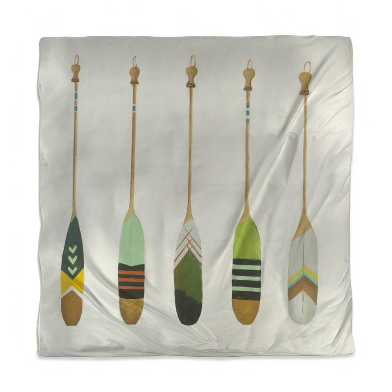 Housse de couette Colorful Nautical Oars | Décoration de passe-temps et de jeux