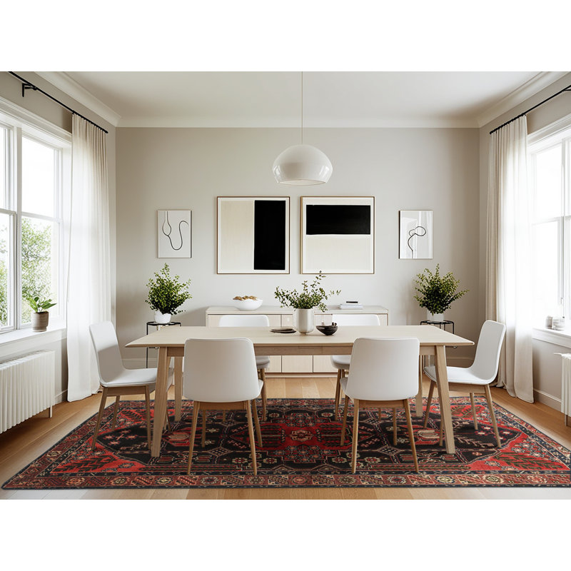 Oriental Indoor Rug, Rectangle 7' x 10'