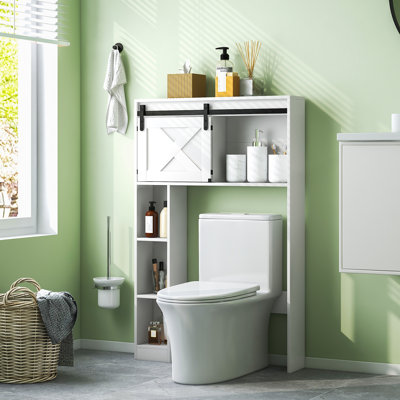 Hollice Freestanding Over The Toilet Storage