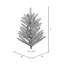 4' H Artificial Pine Christmas Tree