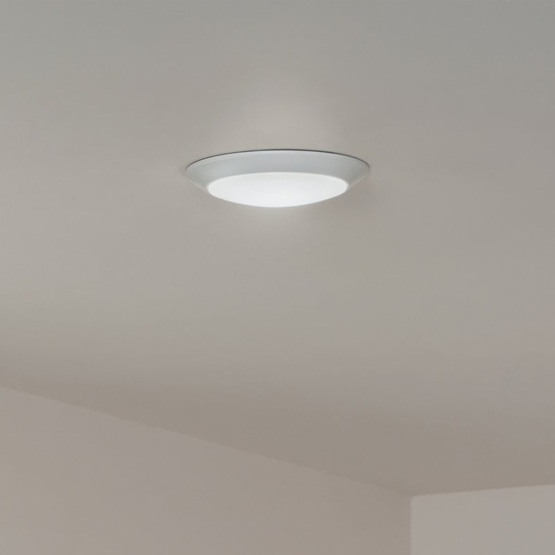 LED Flush Mount, White