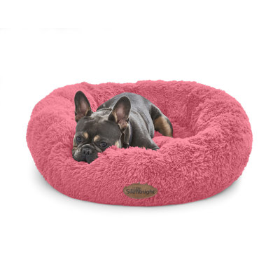 Silentnight Calming Plush Donut Pet Bed
