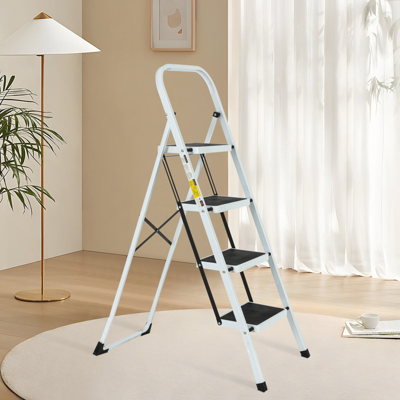 4 - Step Steel Folding Step Ladder