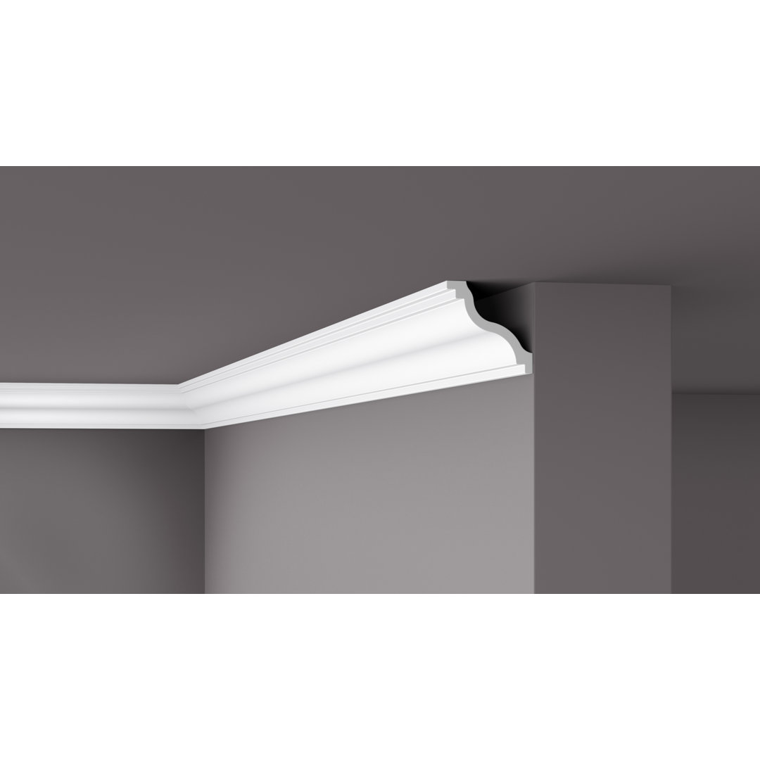 Fearne 10cm H x 200cm W x 10cm D Plastic Crown