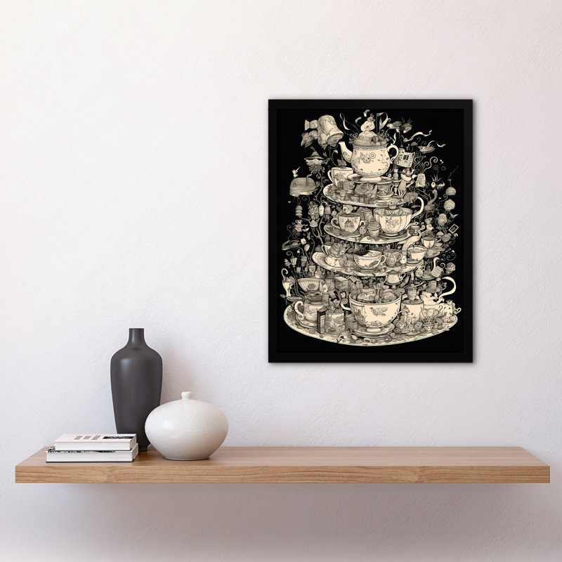 Boud Alice In Wonderland Mad Hatter Tea Py Adventure - Single Picture Frame Print