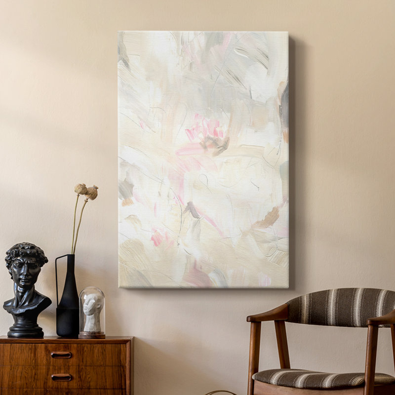 Soft Abstraction I - Gallery Cavas sur mesure, H 36 po x l 24 po