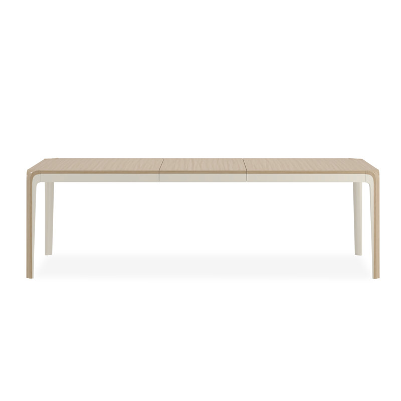 Caracole Classic Walnut Wood Dining Table, Light Brown