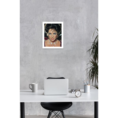 Portrait of Elizabeth Taylor  Unframed Photograph