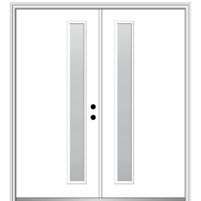 81.75'' Glass Fiberglass Front Entry Doors