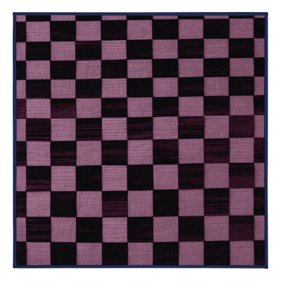 Tapis mauve lavable à la machine