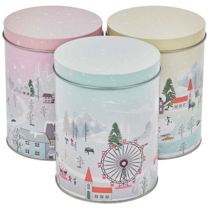 Tin Jar - Set of 3