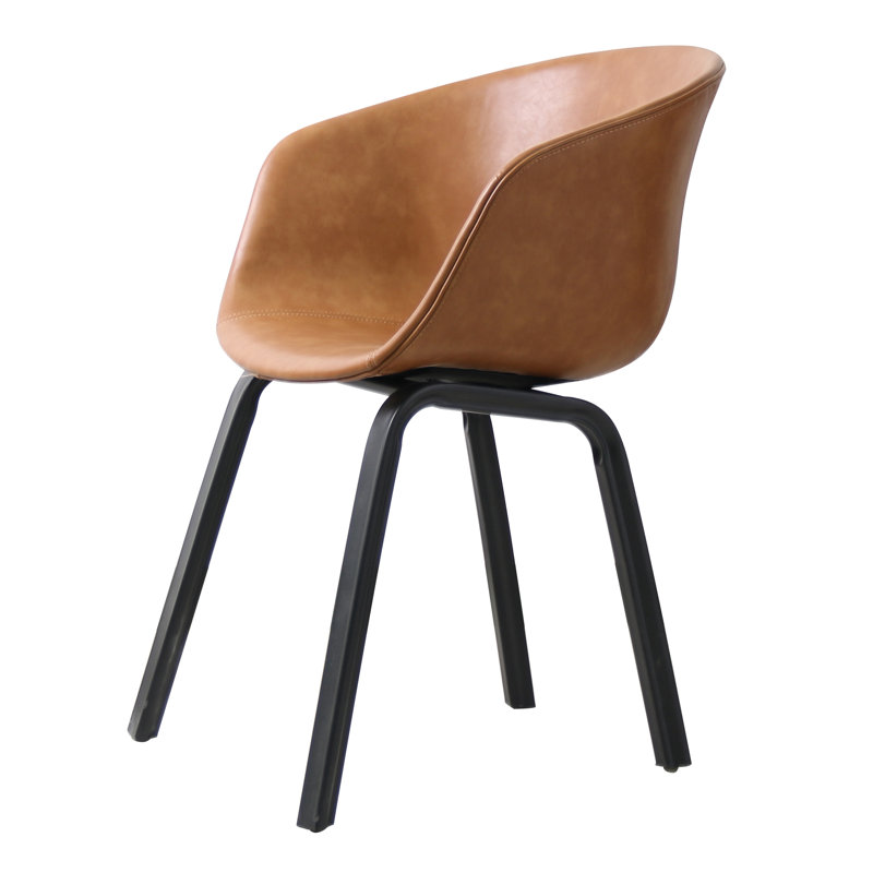 Chaise d'appoint Jessup, Brun clair