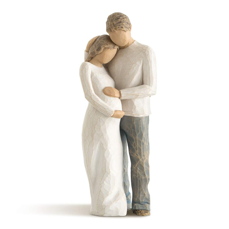 People Figurines & Sculptures,  21" H x 3.8" W x 5" D