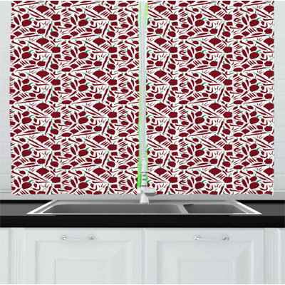 Tailored Kitchen Curtain
