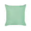Indoor / Outdoor Green, White Square Throw Cushion