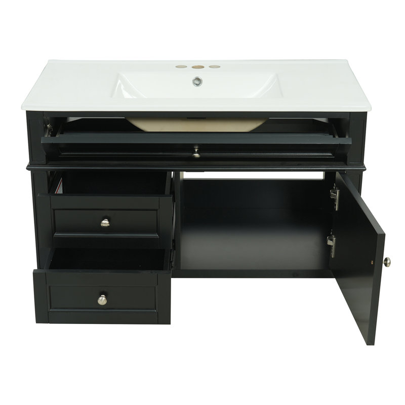 Meuble-lavabo moderne 36 po en MDF