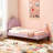Cimahi Upholstered Metal Platform Bed-116925569