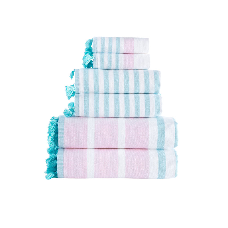 Turkish Cotton Lightweight Jacquard Mulit-Size Set, Pink