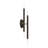 Asherah Steel Candle Wall Light-944175611