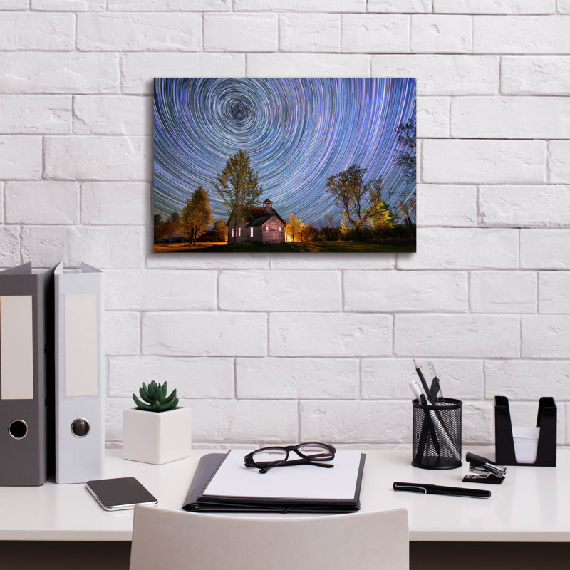 Epic Graffiti 'Night School' by Rick Berk Canvas Wall Art, 18" x 12"