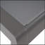 Table d'appoint de patio avec plateau givré Cape Coral-856401849