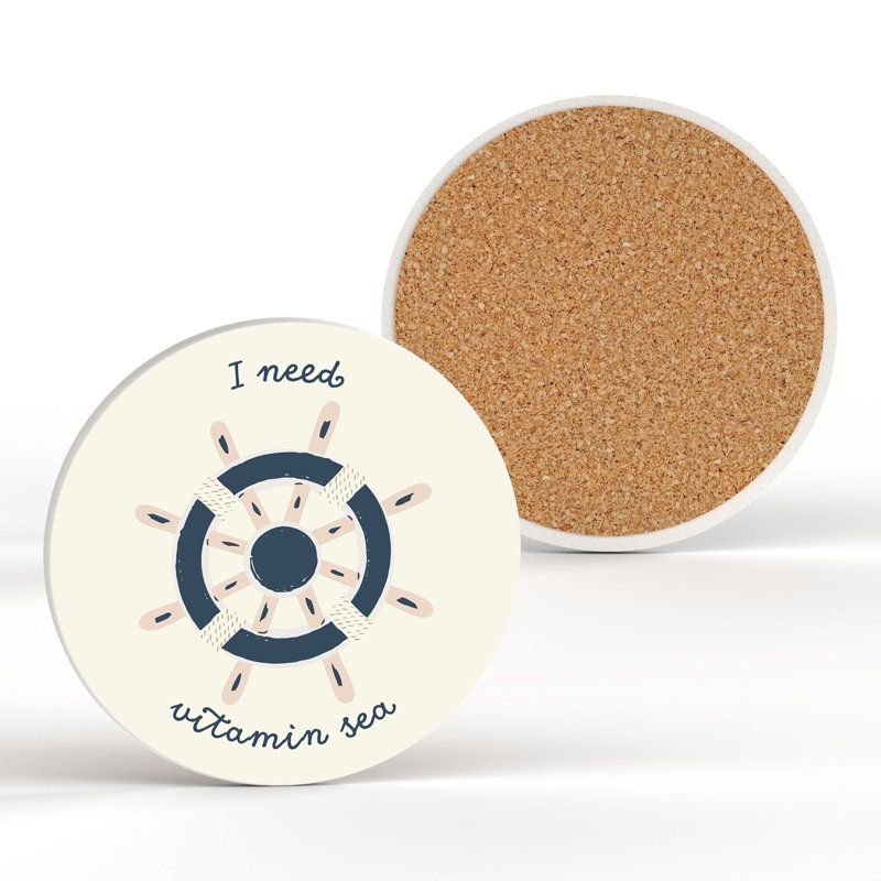 Ceramic Round 1 Piece Coaster