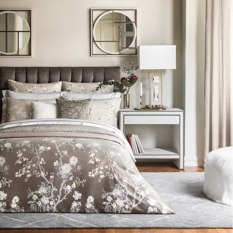 Duvet Cover, Beige Floral