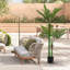 Arbre en pot artificiel 6 pi, plante d'intérieur artificielle avec des feuilles vertes luxuriantes - décoration haut de gamme pour la maison, le bureau ou l'hôtel