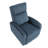 Modern Push Back Recliner Chair Bue Soft Corduroy Upholstery Comfort Solid Wood Living Room Furniture 1Pc-258960314