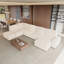 Canapé modulaire en U Corduroy-117494709