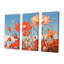 Visconti - ensemble d'art mural coquelicot-108463064-108463066