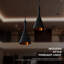 1 - Light Black Cone Pendant