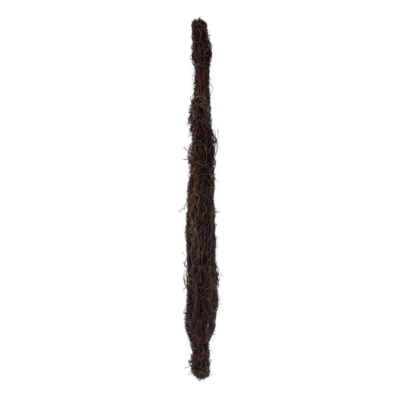 Vickerman 24"H x 24"W Pumpkin Outline Wreath. Made of natural twigs.